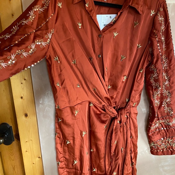 Breakdown Mini Wrap Dress - Picture 8 of 12